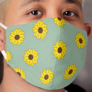 sunflower Cloth Face Mask 2