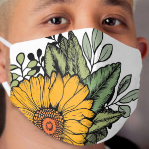 Sunflower Cloth Face Mask