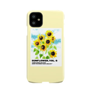 Sunflower, Vol. 6 Polaroid Phone Case