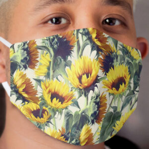 Sunflowers Forever Cloth Face Mask
