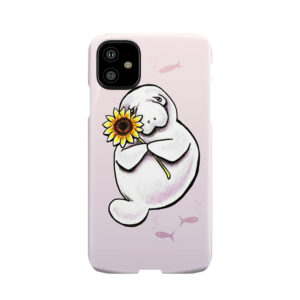 Sunny Manatee Phone Case