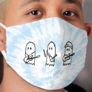 Sunset Curve Tie-Die Cloth Face Mask