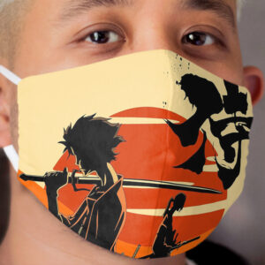 Sunset Samurai Cloth Face Mask
