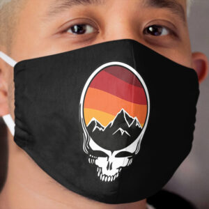 Sunset Stealie Cloth Face Mask