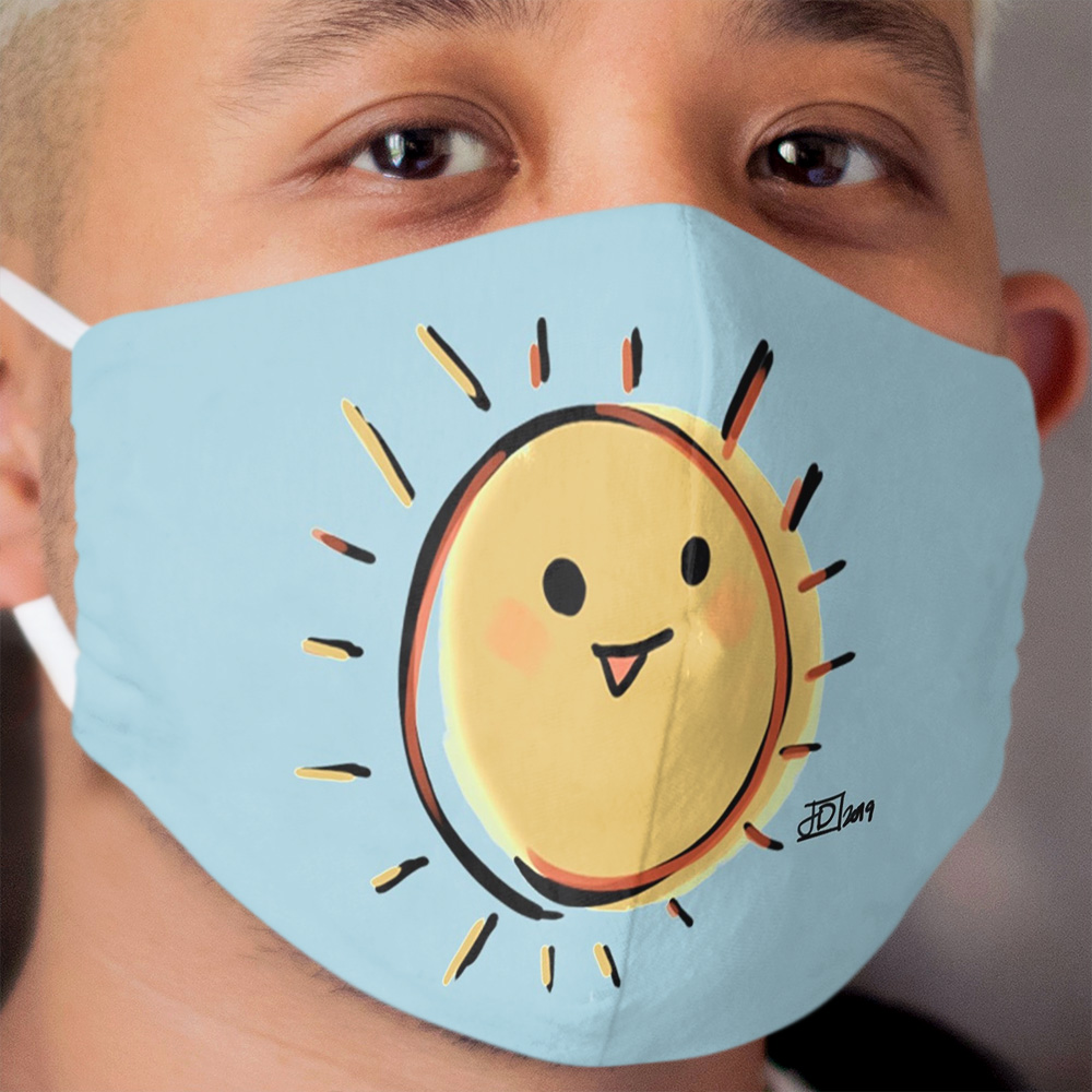 Sunshine Design Cloth Face Mask