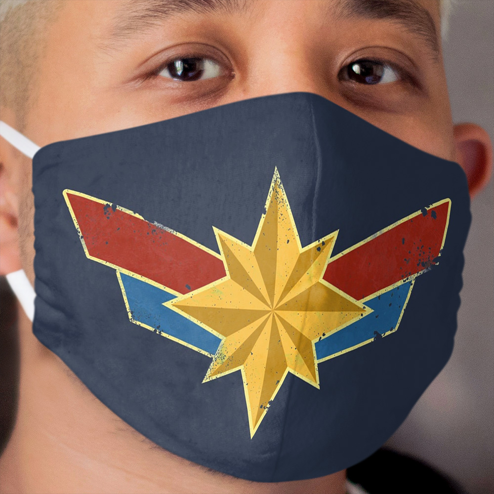 Super Heroine (Aged) Cloth Face Mask