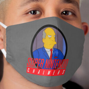 Super Nintendo Chalmers Cloth Face Mask