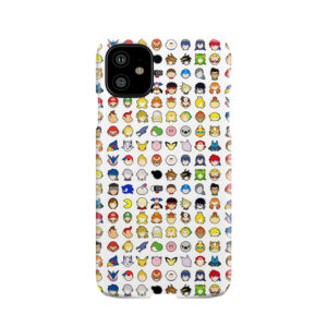 Super Smash Bros Ultimate Stock Icons Phone Case