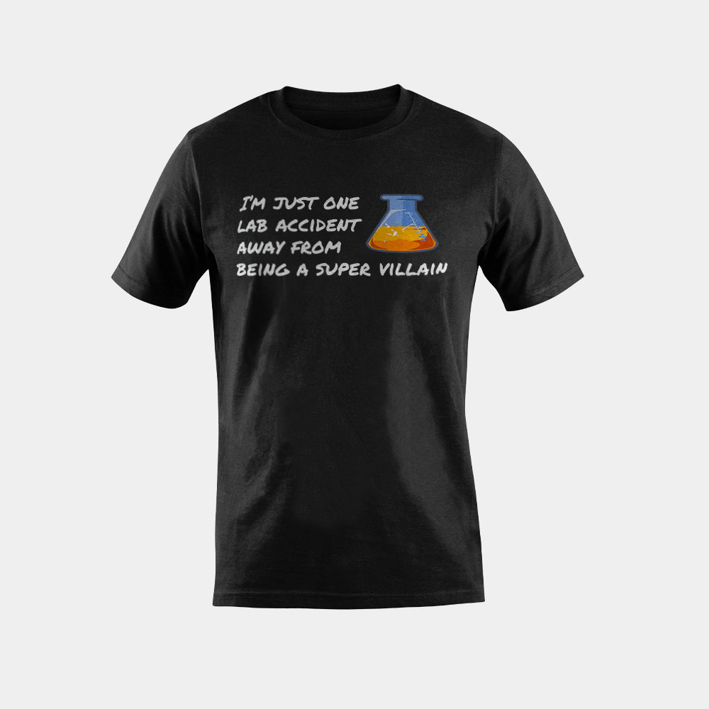 Super Villain Comic Book Super Hero Graphic Novel T-Shirt T-Shirt