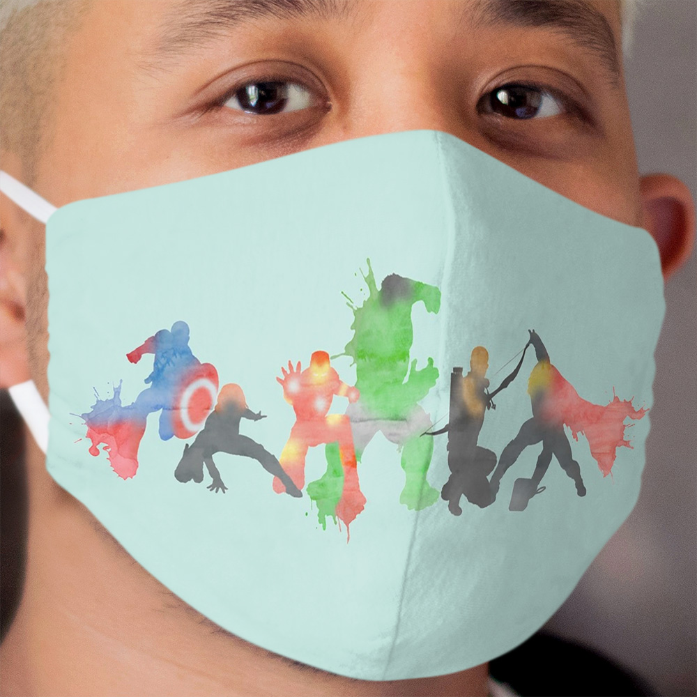 Superheros Cloth Face Mask
