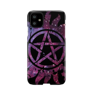 Supernatural Anti-Possession Galaxy Print Phone Case