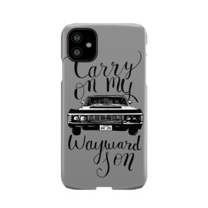Supernatural - Carry On My Wayward Son Phone Case