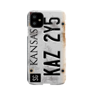 Supernatural License Plate Phone Case