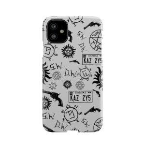 Supernatural Symbols 2 Phone Case