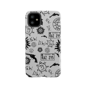 Supernatural Symbols 2 Tough Phone Case
