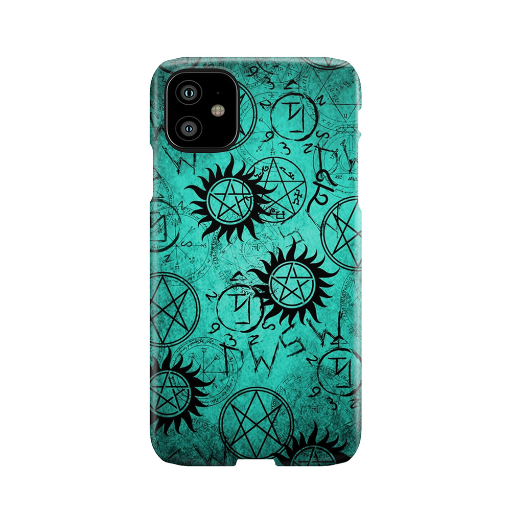 Supernatural Teal Phone Case