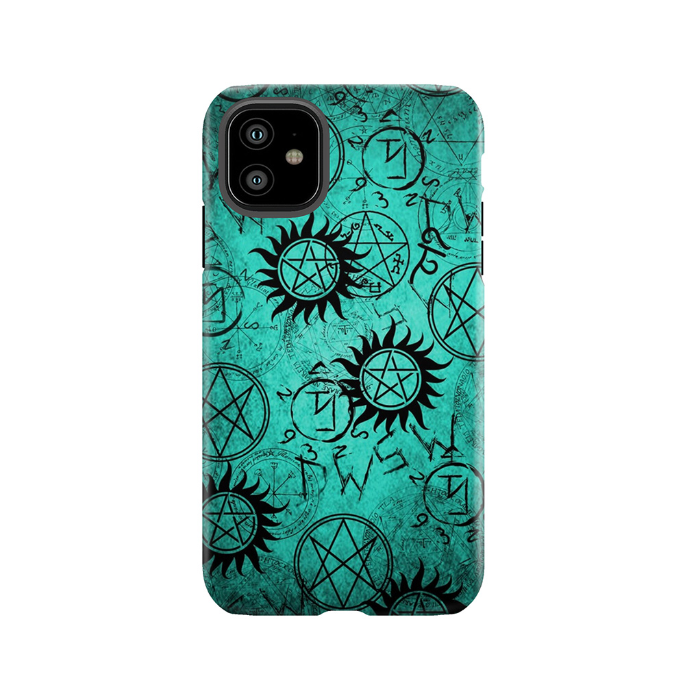 Supernatural Teal Tough Phone Case