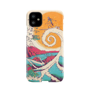 Surf Before Christmas Phone Case