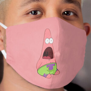 Surprised Patrick Cloth Face Mask