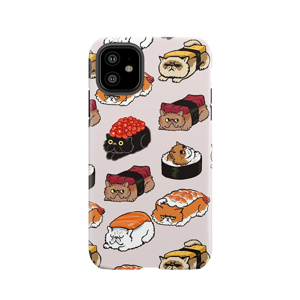 Sushi Persian Cat Tough Phone Case
