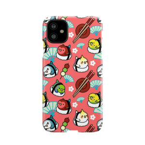 Sushi Time With Cody The Lovebird & Friends Phone Case