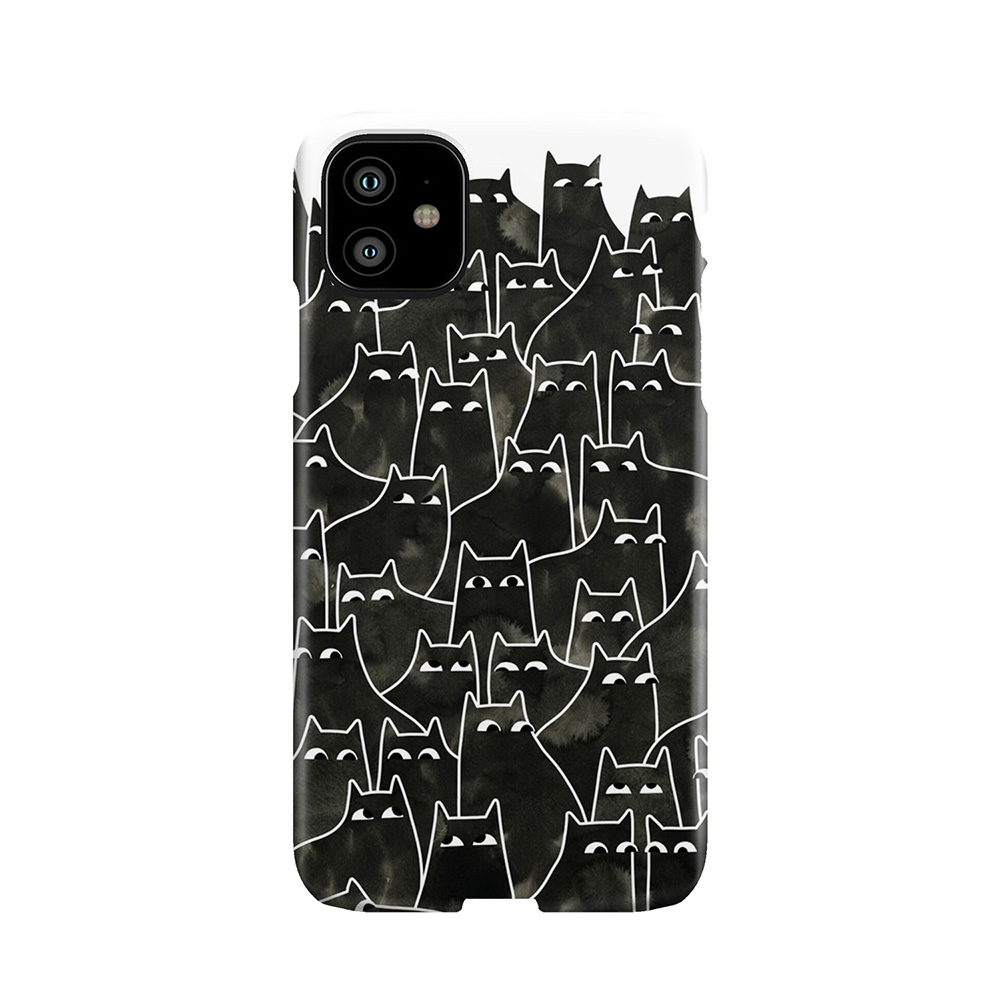 Suspicious Cats Phone Case