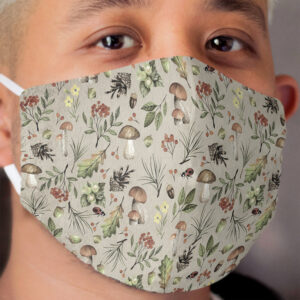 Sweet Autumn Pattern Cloth Face Mask
