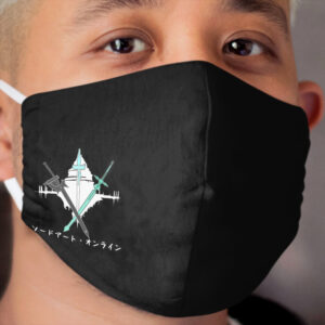Sword Art Online, Kirito & Asuna, Kirito and Asuna Swords, Aincrad Swords, SAO Cloth Face Mask