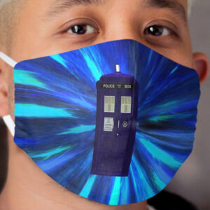 T.A.R.D.I.S. Cloth Face Mask