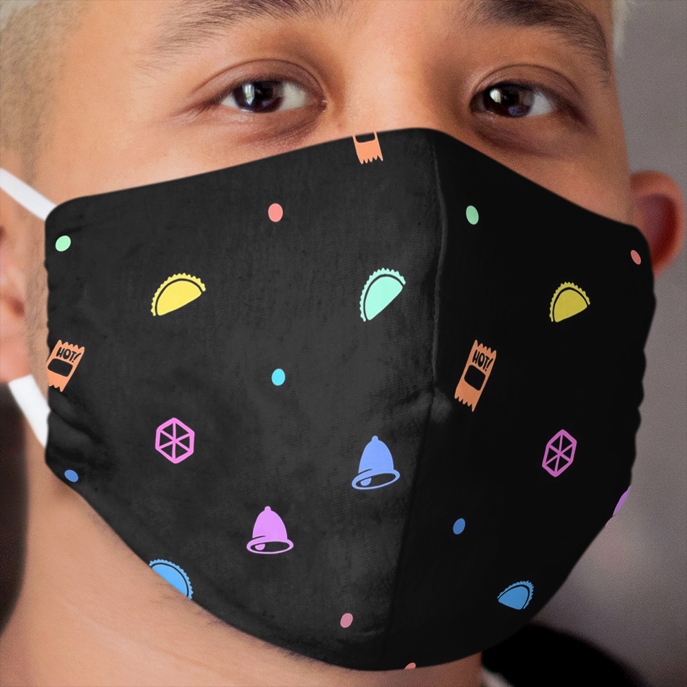 Taco Bell party design Cloth Face Mask