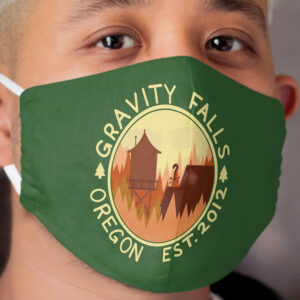 Take A Trip To Gravity Falls! Cloth Face Mask