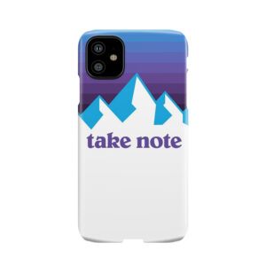 Take Note Mountains 90S Phone Case