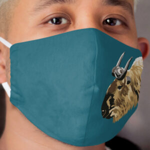 Takin Portrait Cloth Face Mask