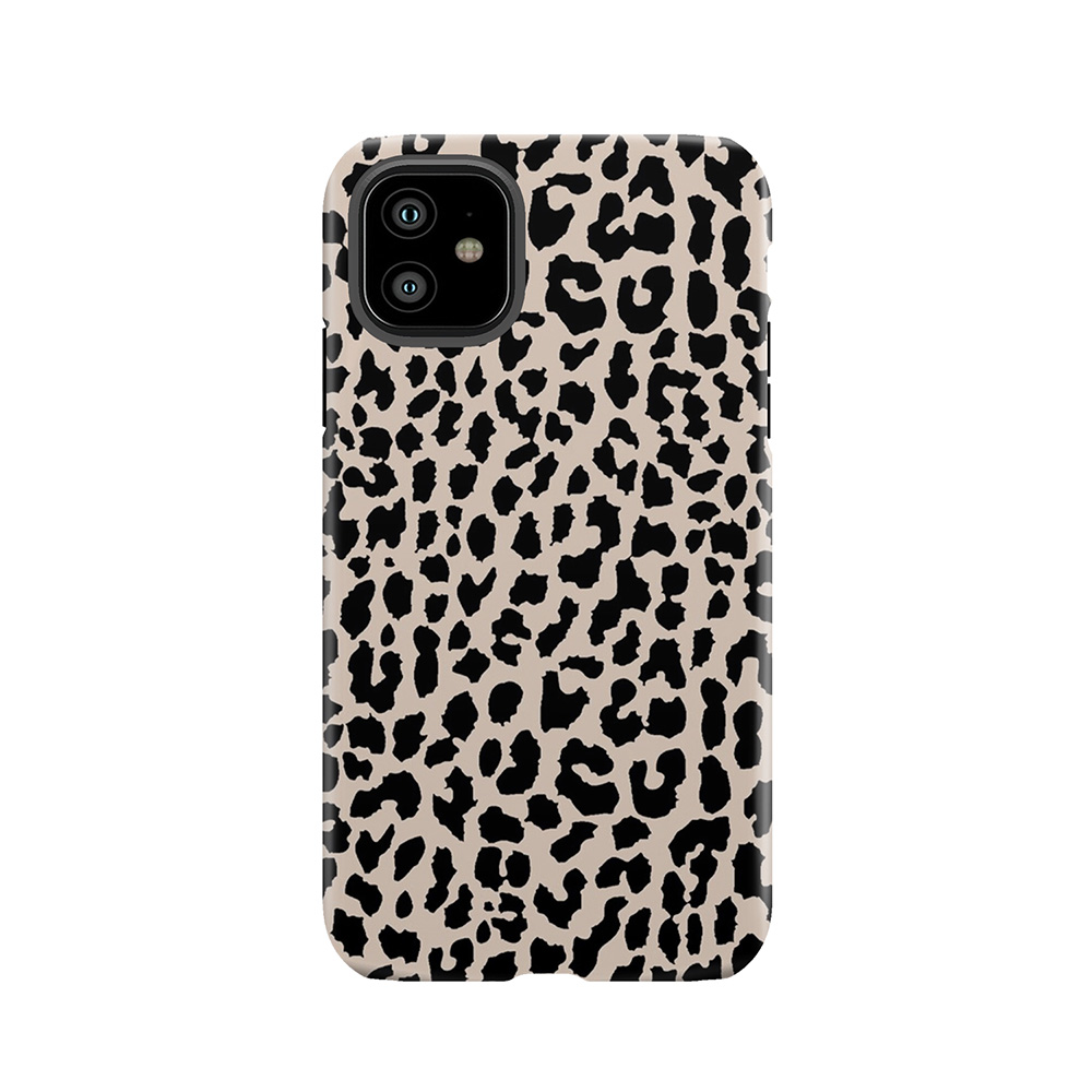 Tan Leopard Tough Phone Case