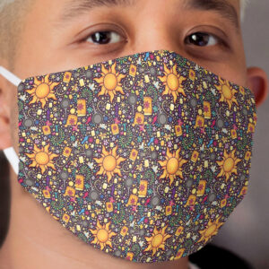 Tangled Collage Cloth Face Mask