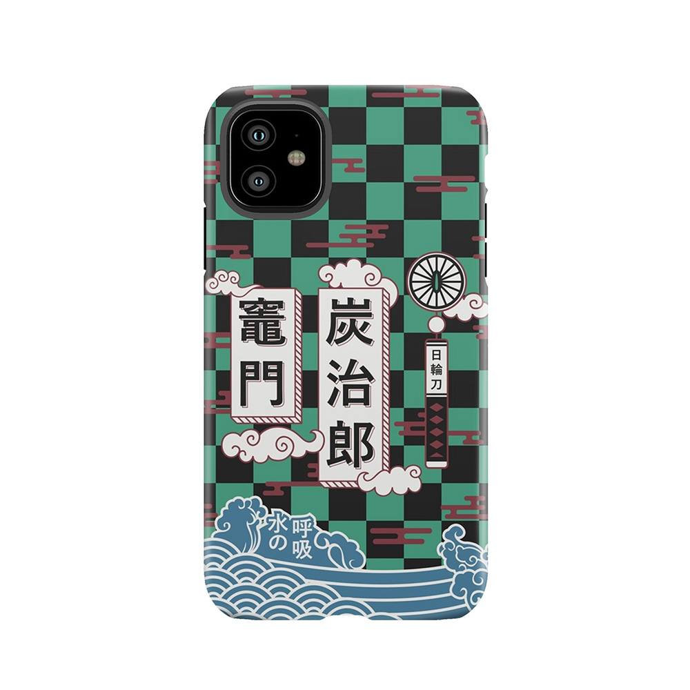 Tanjiro Kamado - Breath Of Water - Demon Slayer - Kimetsu No Yaiba Tough Phone Case