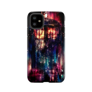 Tardis Dr Who Paint Tough Phone Case
