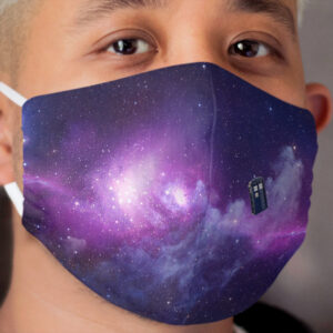 TARDIS Cloth Face Mask