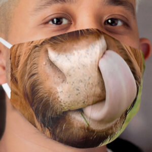 Tasty, the highland cow Cloth Face Mask