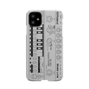 Tb-303 Bass Line Wireframe Phone Case