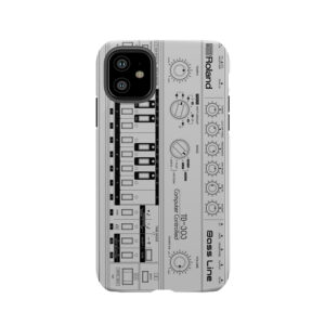 Tb-303 Bass Line Wireframe Tough Phone Case