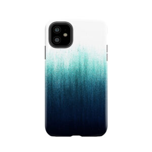 Teal Ombre Tough Phone Case
