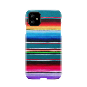Teal Serape Phone Case