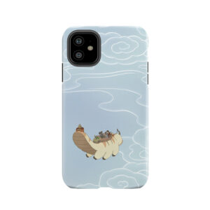Team Avatar Flying In The Sky Tough Phone Case