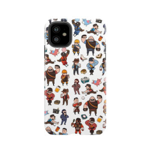 Team Fortress 2 / Red,Blu All Class(Pattern) Tough Phone Case