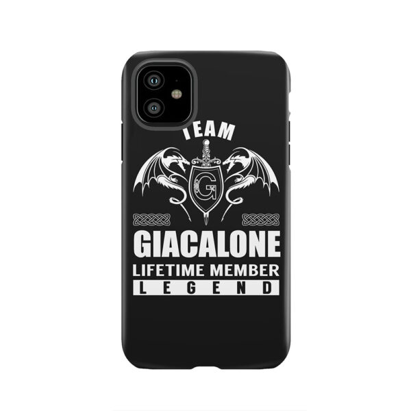 Team GIACALONE Lifetime Member Legend Tough Phone Case