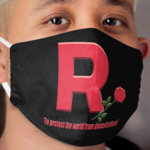 Team Rocket Logo Cloth Face Mask