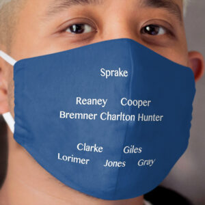 Team Sheet Cloth Face Mask