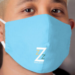 Team Zissou Life Aquatic Cloth Face Mask