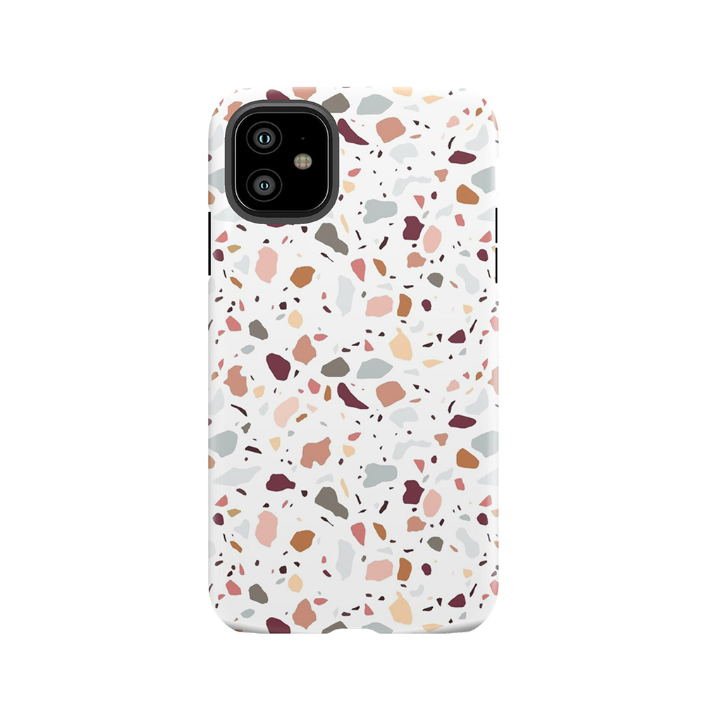 Terrazzo Marble Pattern Tough Phone Case